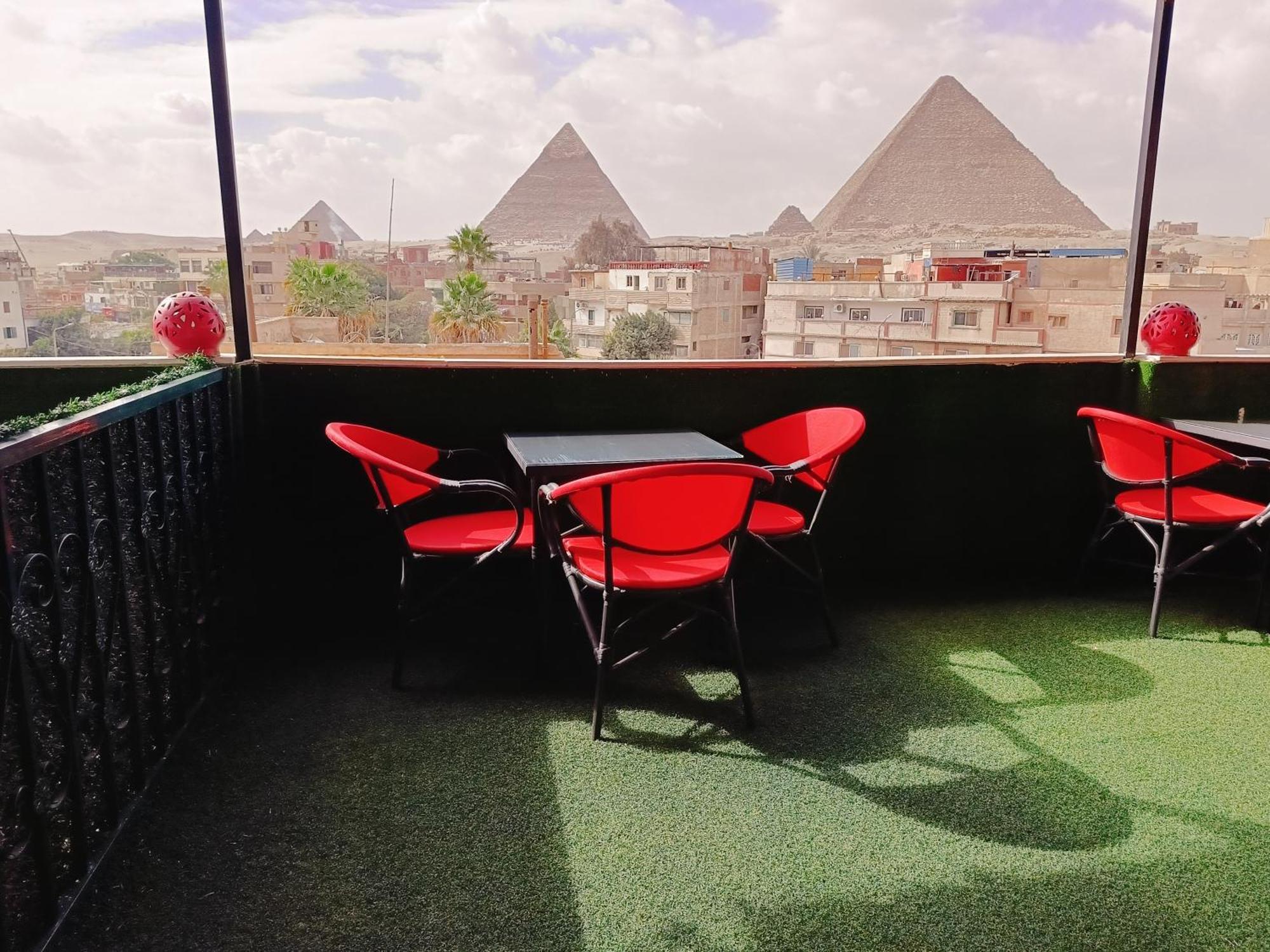 Magic Golden Pyramids View Hotel Kafrat al Jabal Luaran gambar
