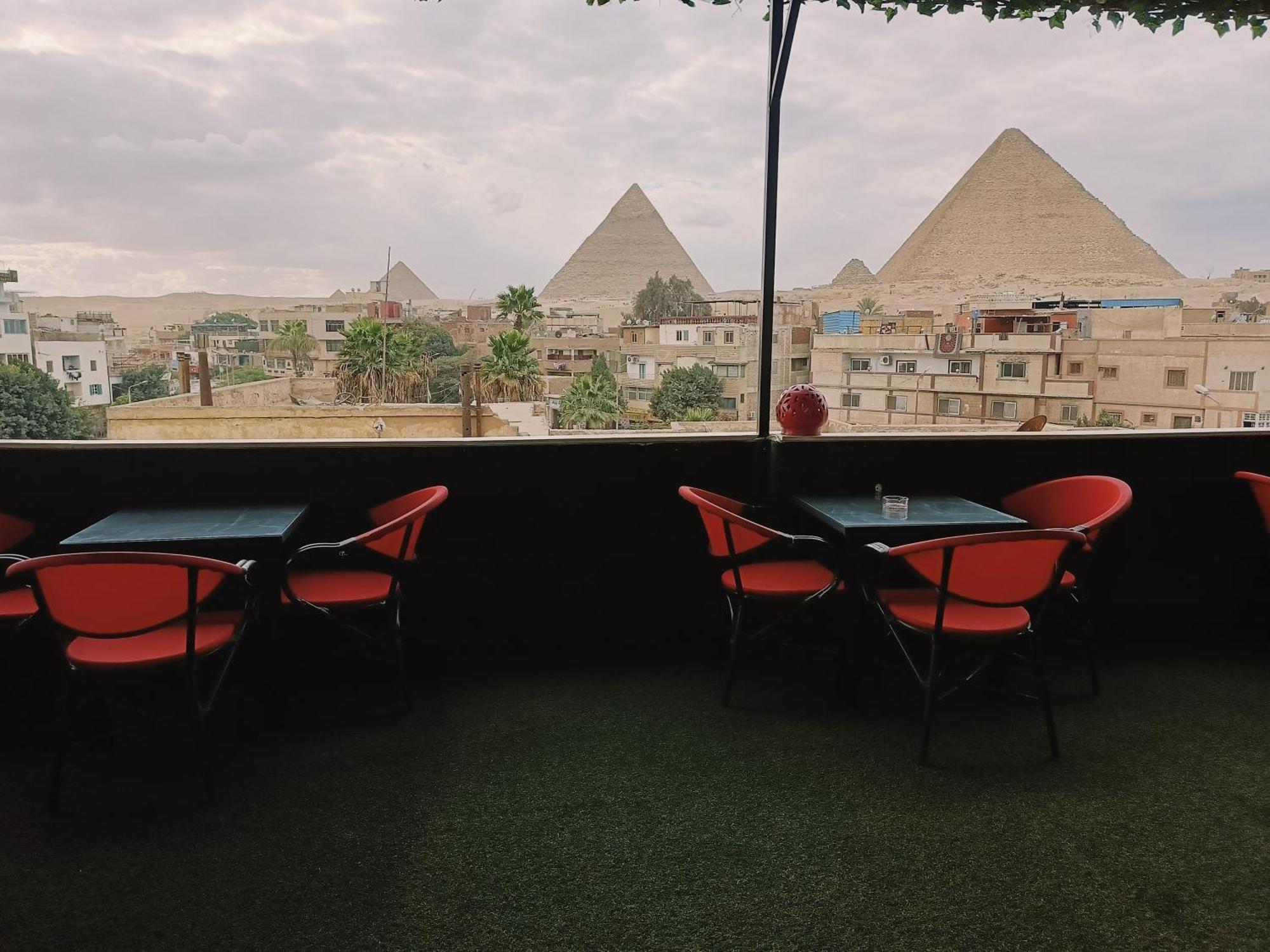 Magic Golden Pyramids View Hotel Kafrat al Jabal Luaran gambar