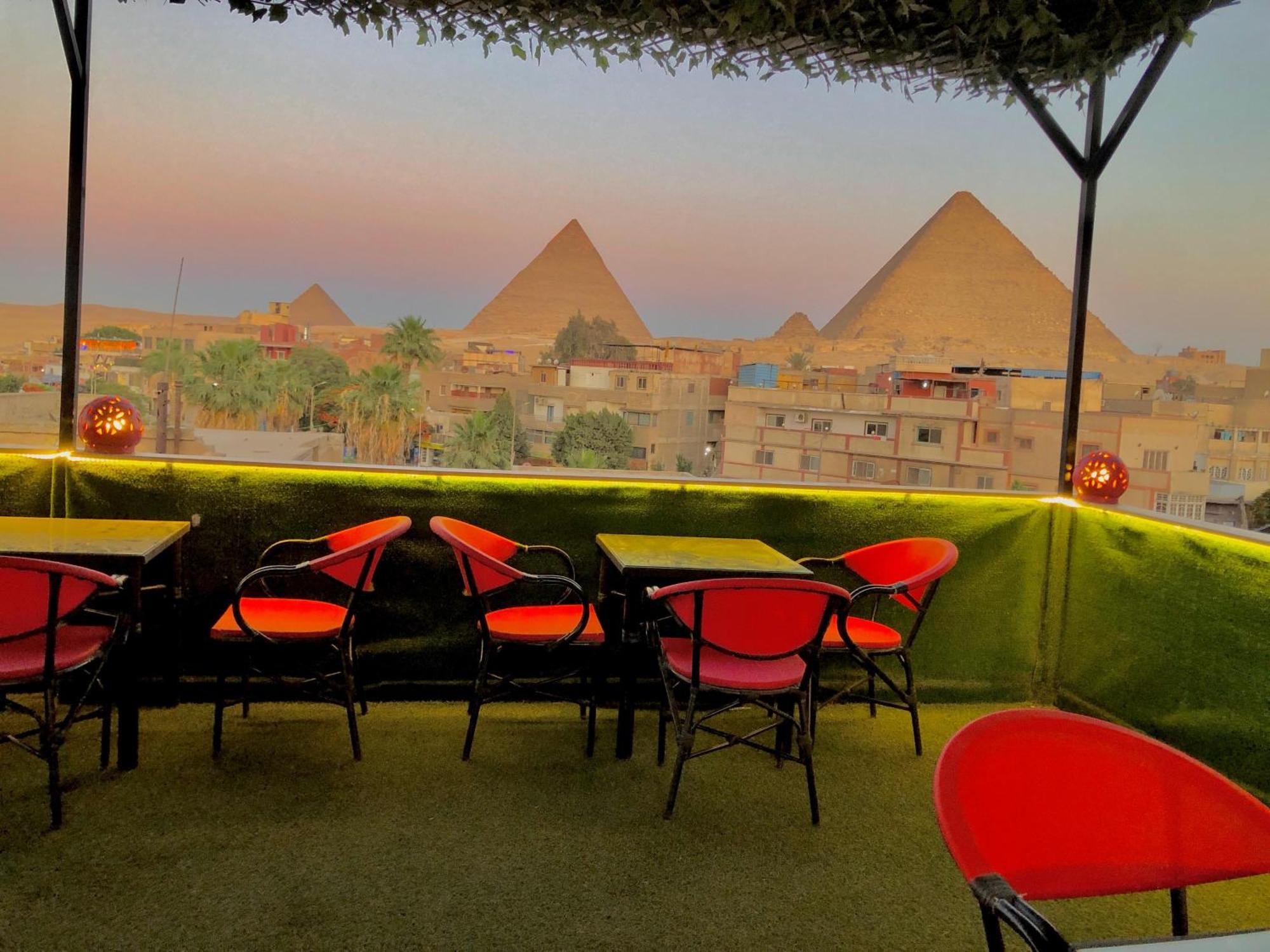 Magic Golden Pyramids View Hotel Kafrat al Jabal Luaran gambar