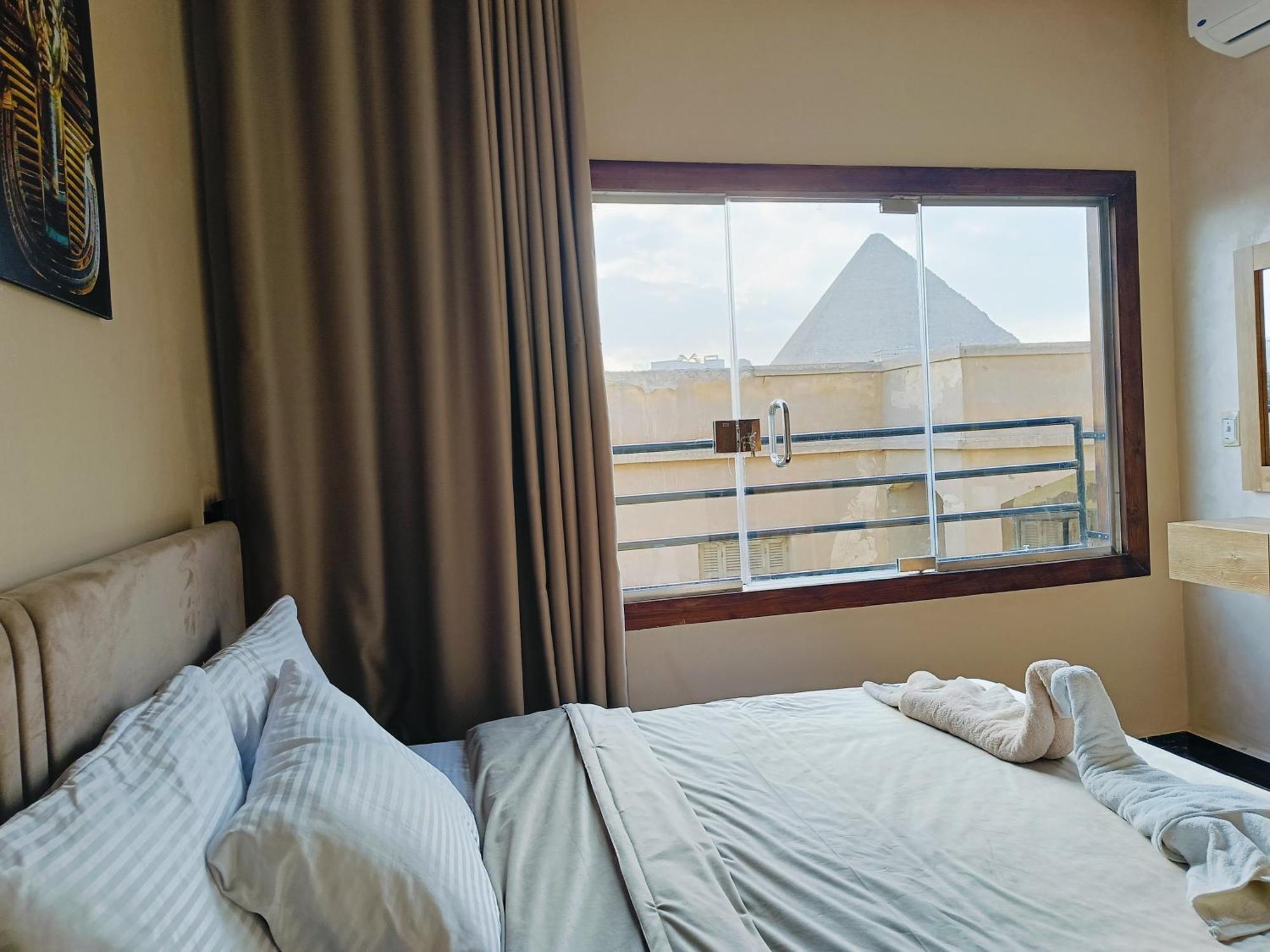 Magic Golden Pyramids View Hotel Kafrat al Jabal Luaran gambar